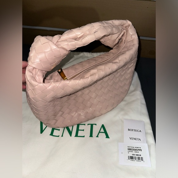 Bottega Veneta Handbags - Bottega venetta teen Jodie lotus gold